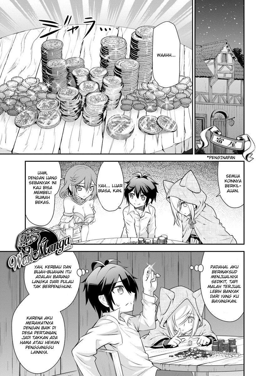 Tenohira Kaitakumura de Isekai Kenkouki ~Fueteku Yome-tachi to Nonbiri Mujintou Raifu~ Chapter 12