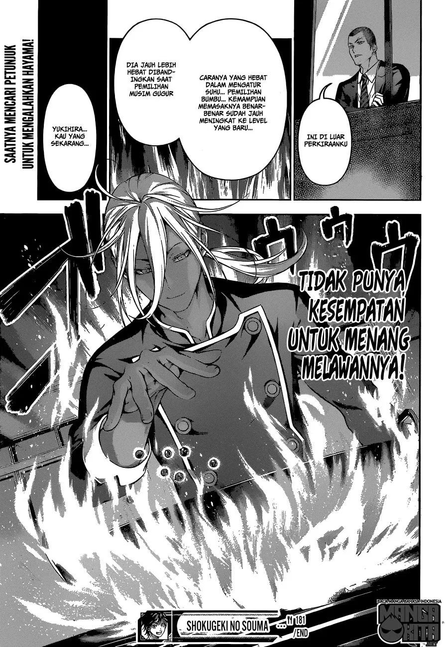 Shokugeki no Souma Chapter 181