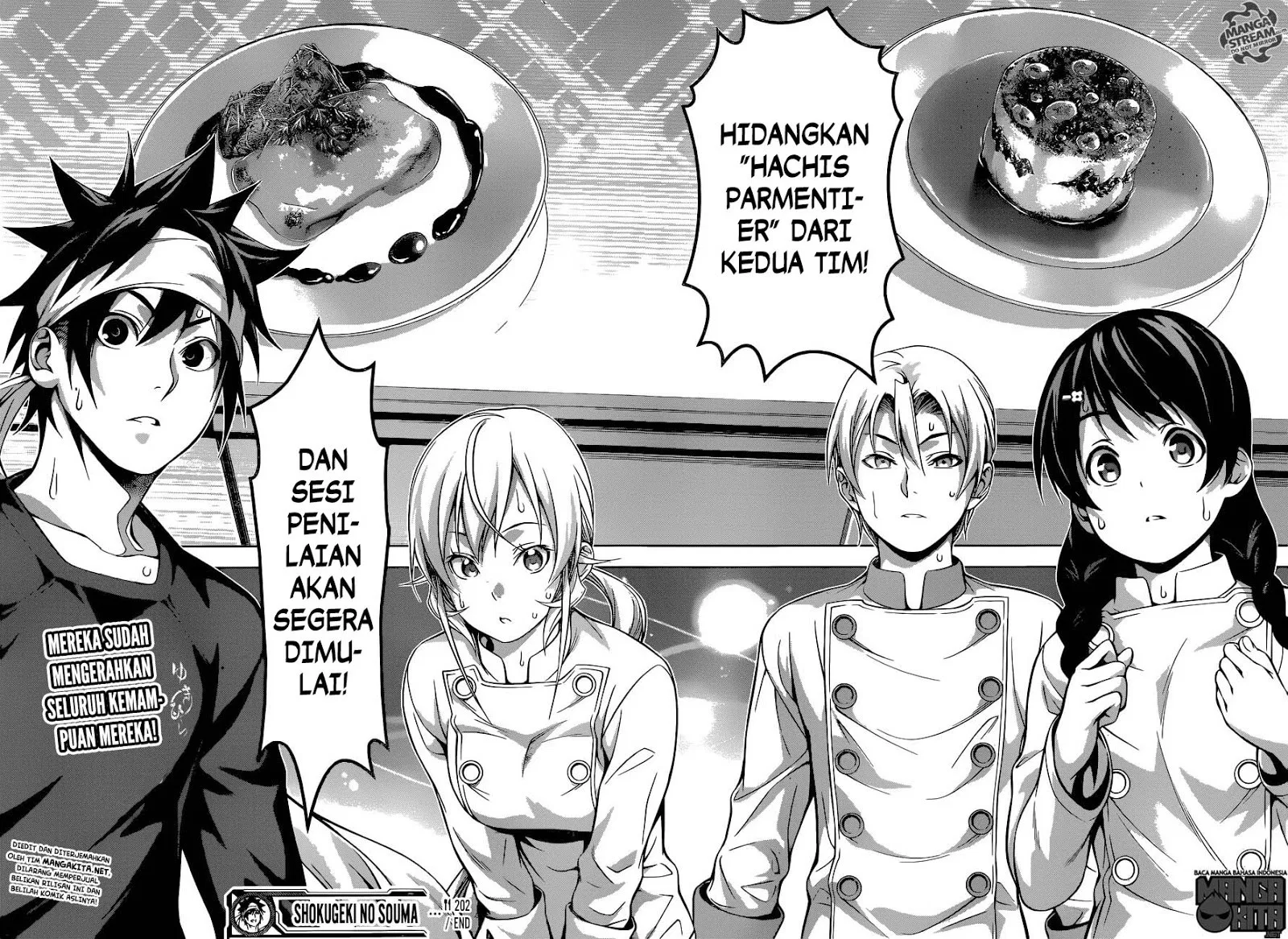 Shokugeki no Souma Chapter 202