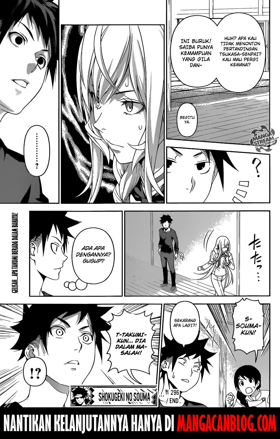 Shokugeki no Souma Chapter 296