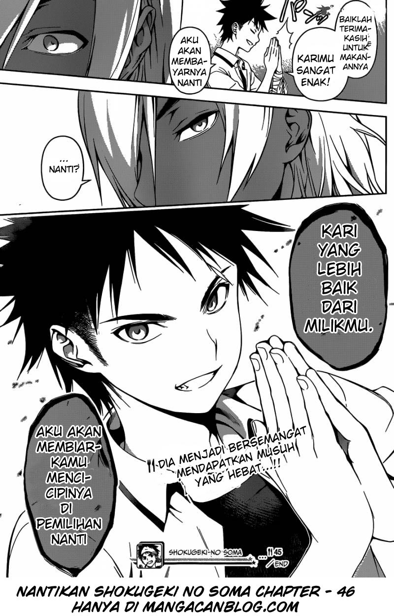 Shokugeki no Souma Chapter 45