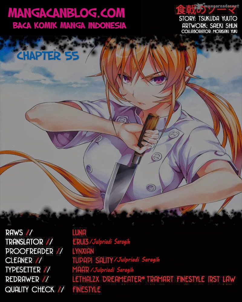 Shokugeki no Souma Chapter 55