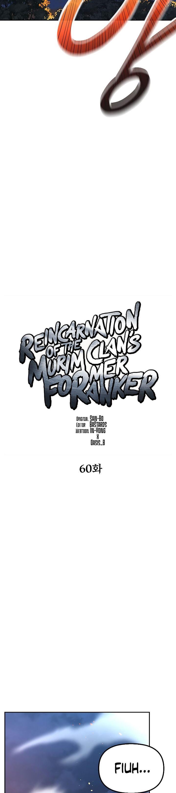 Reincarnation of the Murim Clan’s Former Ranker Chapter 60