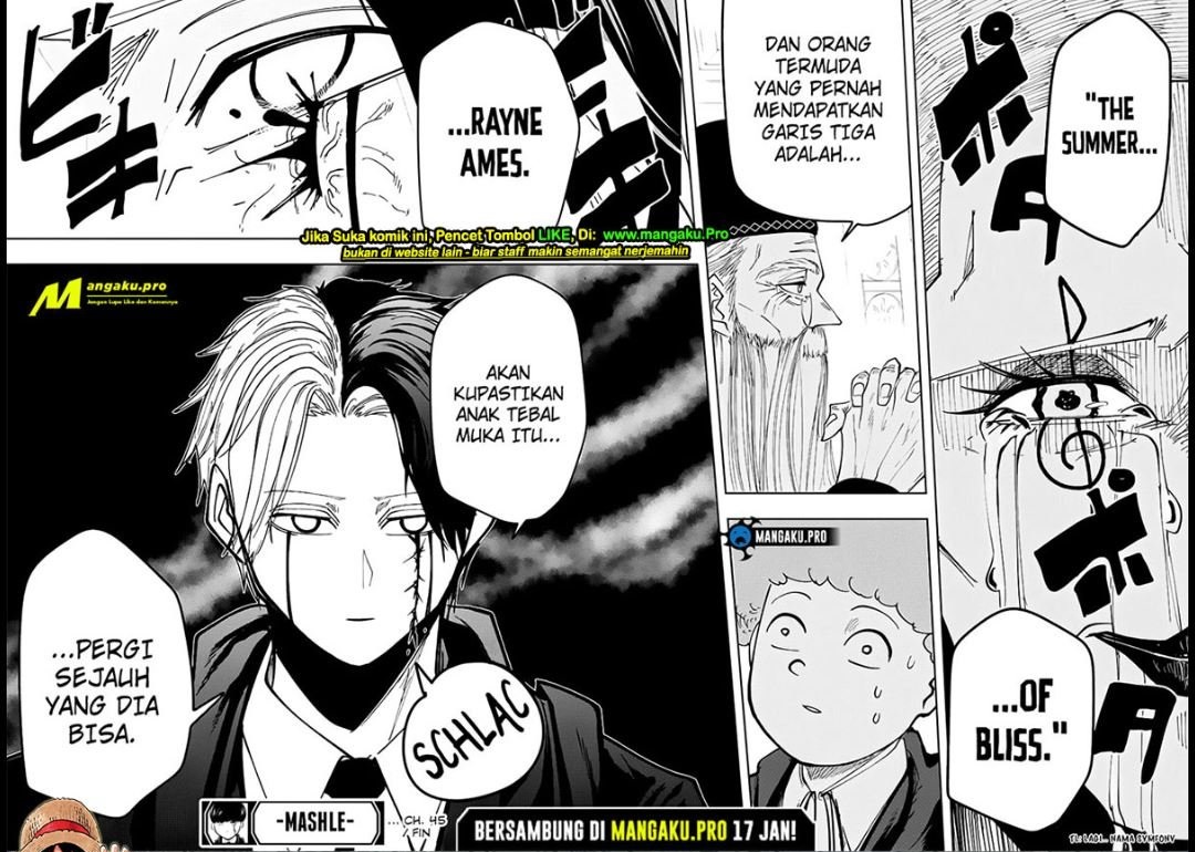Mashle: Magic and Muscles Chapter 45