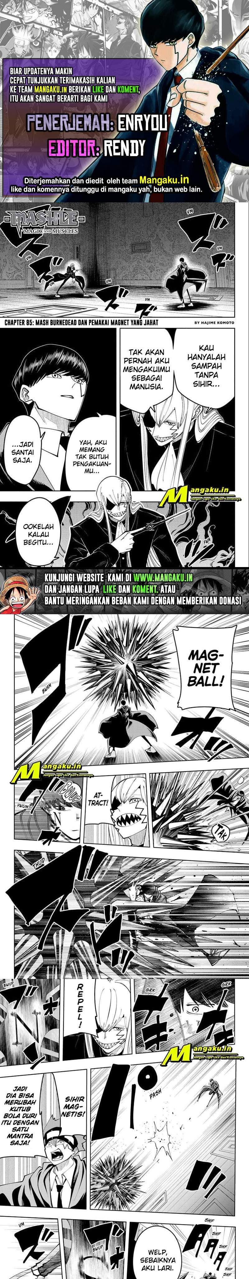 Mashle: Magic and Muscles Chapter 85