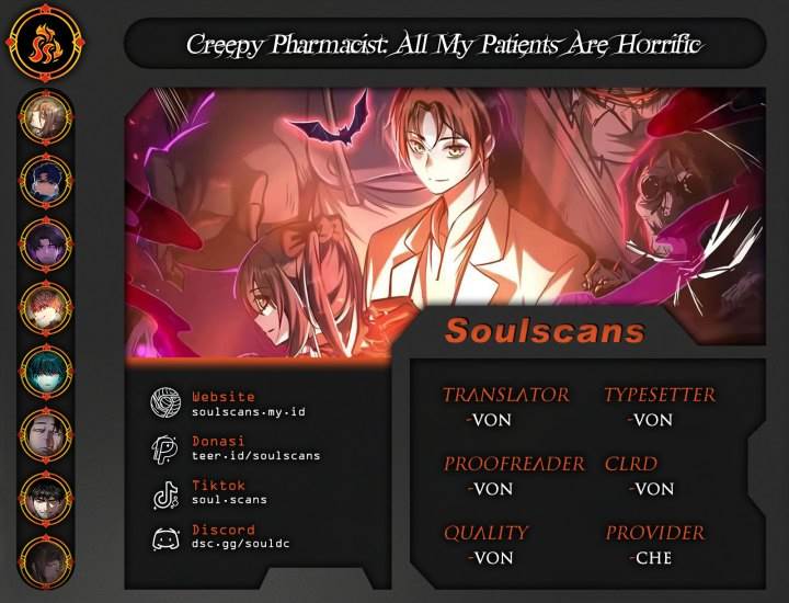Creepy Pharmacist: All My Patients are Horrific Chapter 22