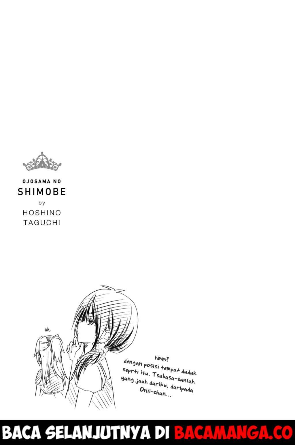 Ojousama no Shimobe Chapter 38