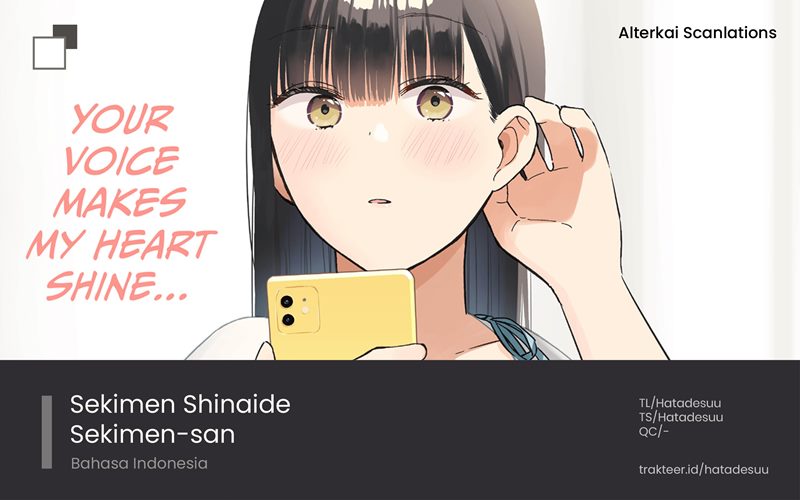 Sekimen Shinaide Sekime-san (Serialization) Chapter 26