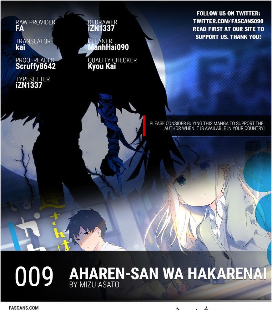 Aharen-san wa Hakarenai Chapter 09