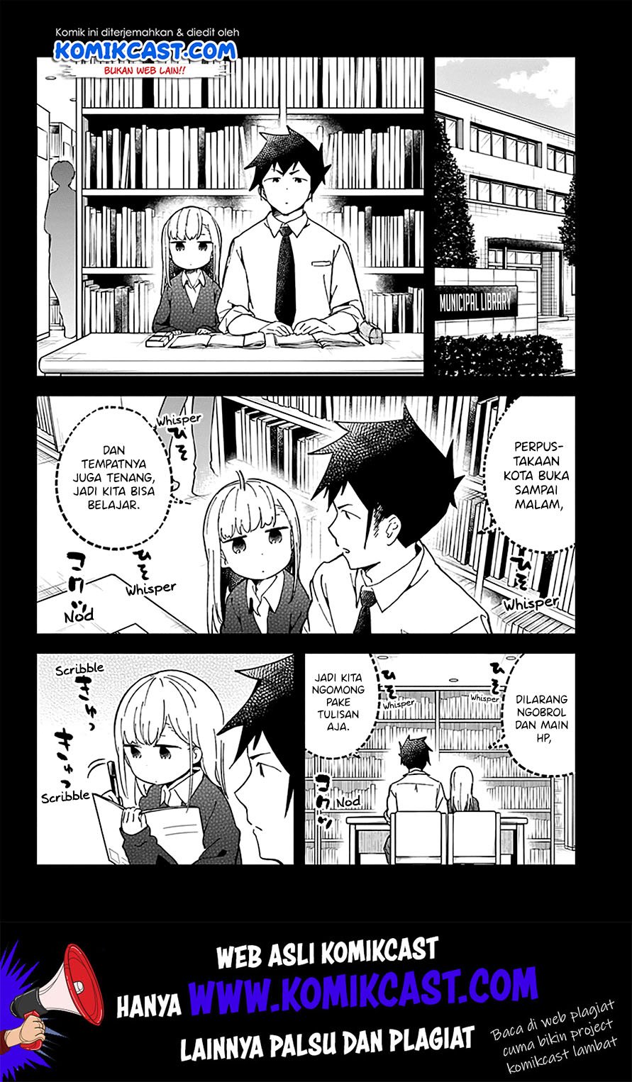 Aharen-san wa Hakarenai Chapter 28