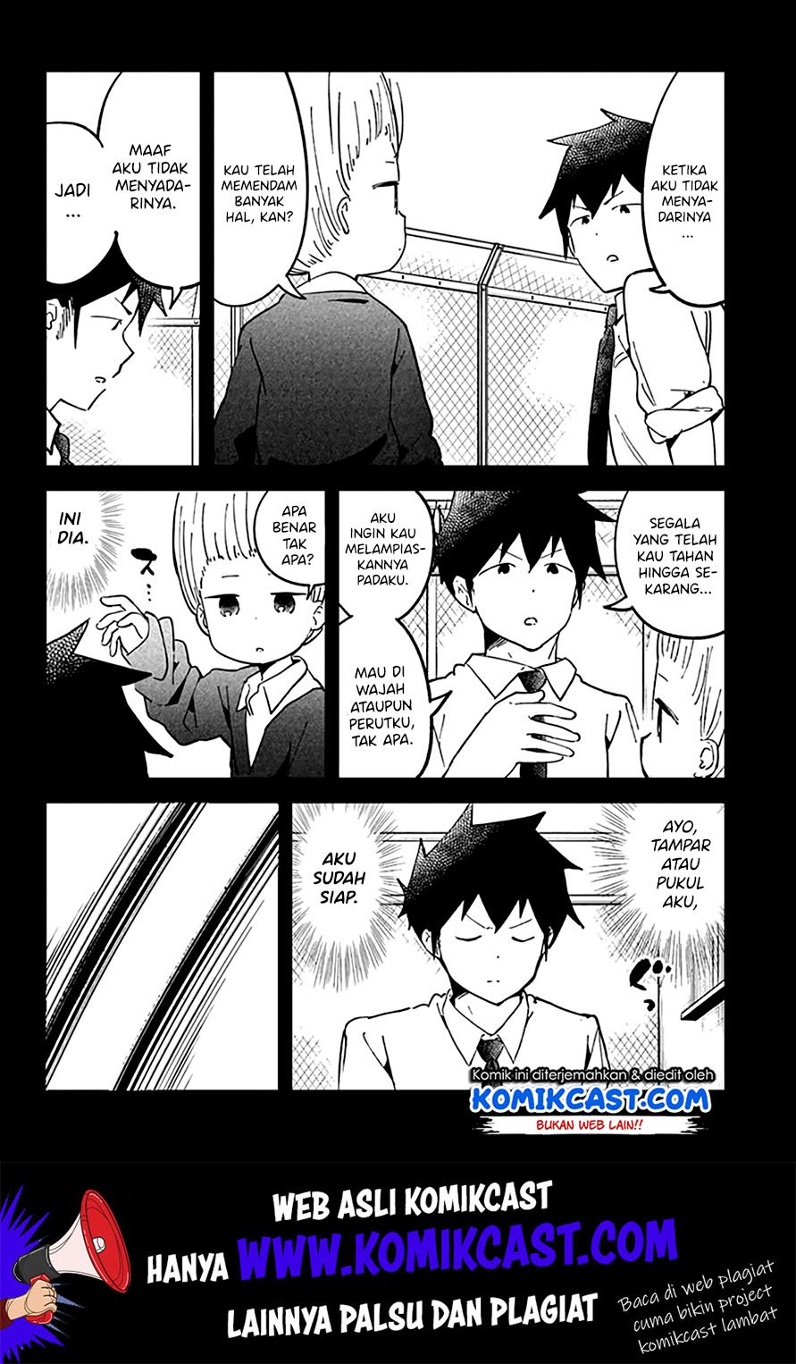 Aharen-san wa Hakarenai Chapter 35