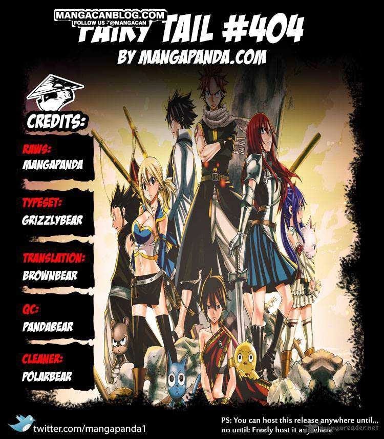 Fairy Tail Chapter 404