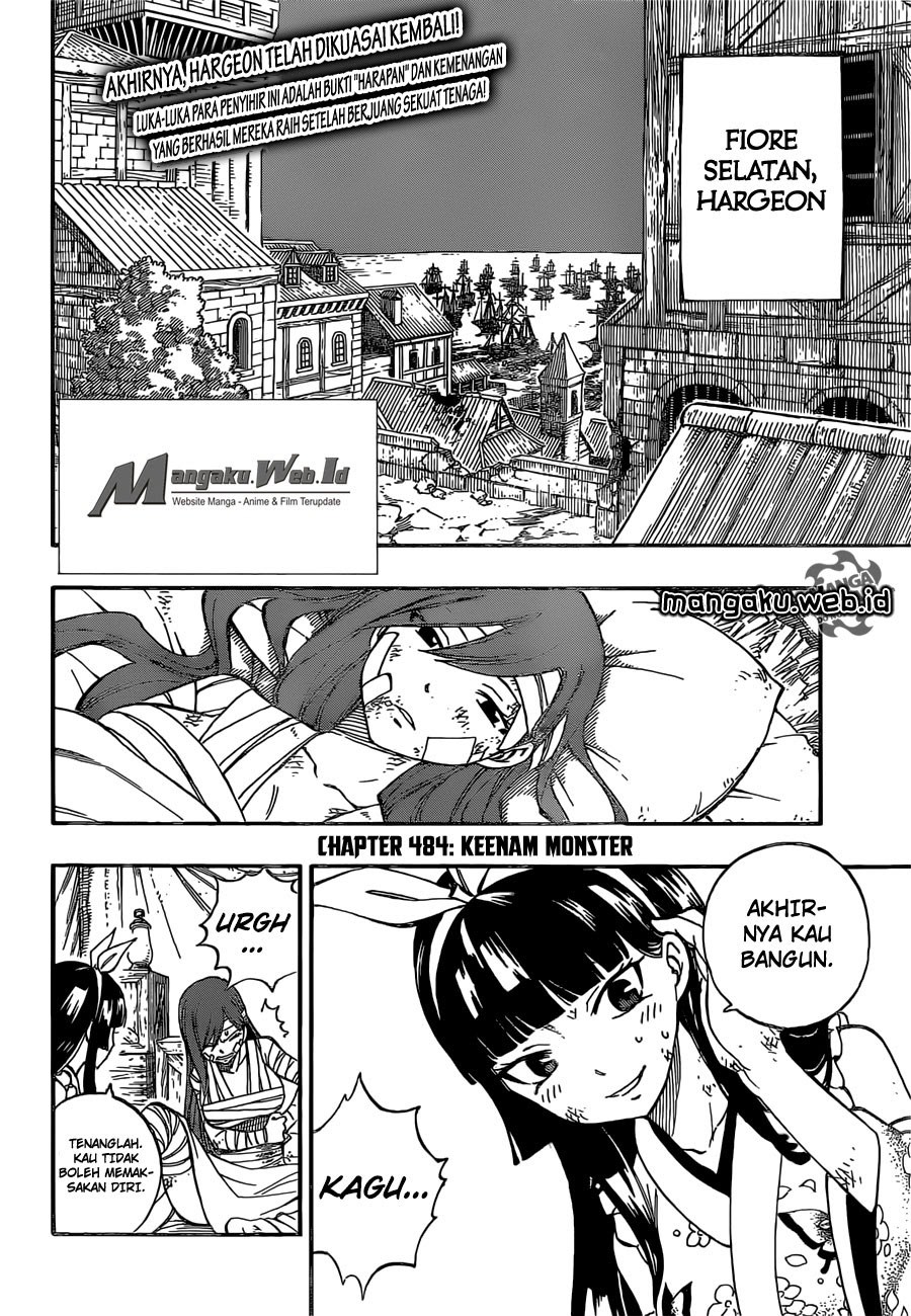 Fairy Tail Chapter 484
