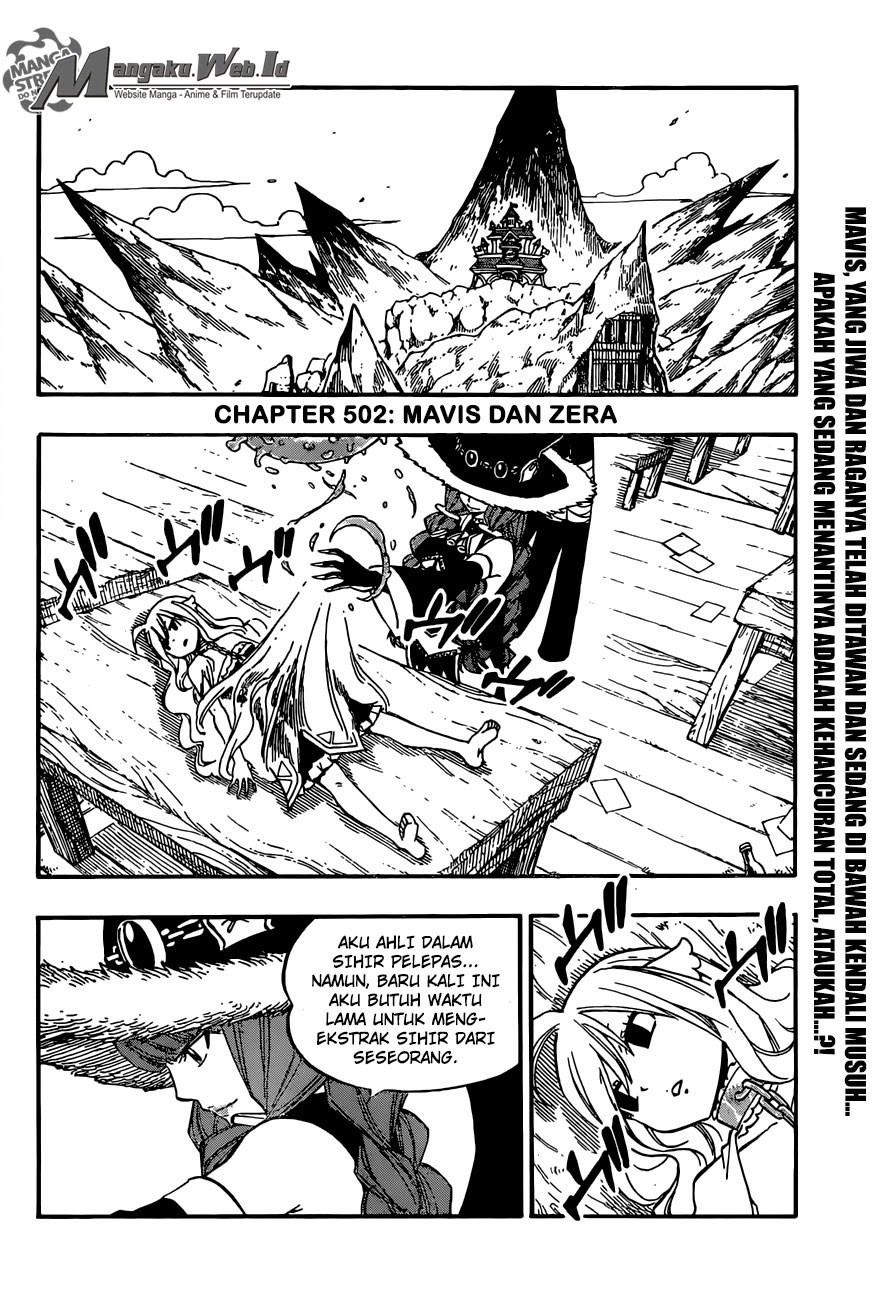 Fairy Tail Chapter 502