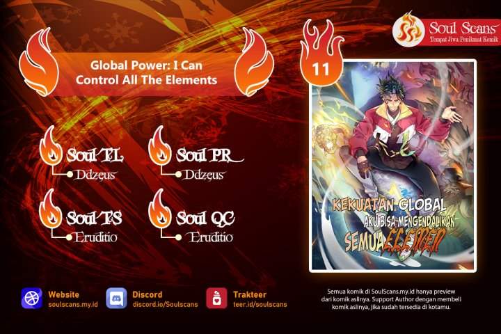Global Power: I Can Control All The Elements Chapter 11