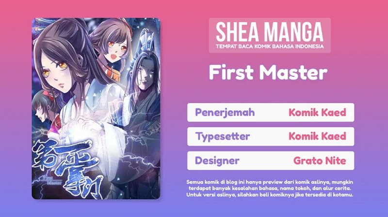 First Master Chapter 3