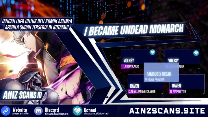 I Became the Undead Monarch Chapter 3