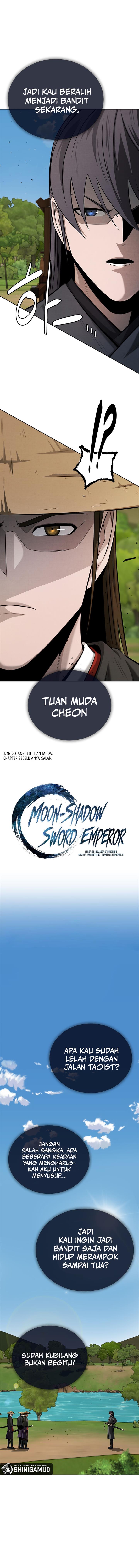 Moon-Shadow Sword Emperor Chapter 49