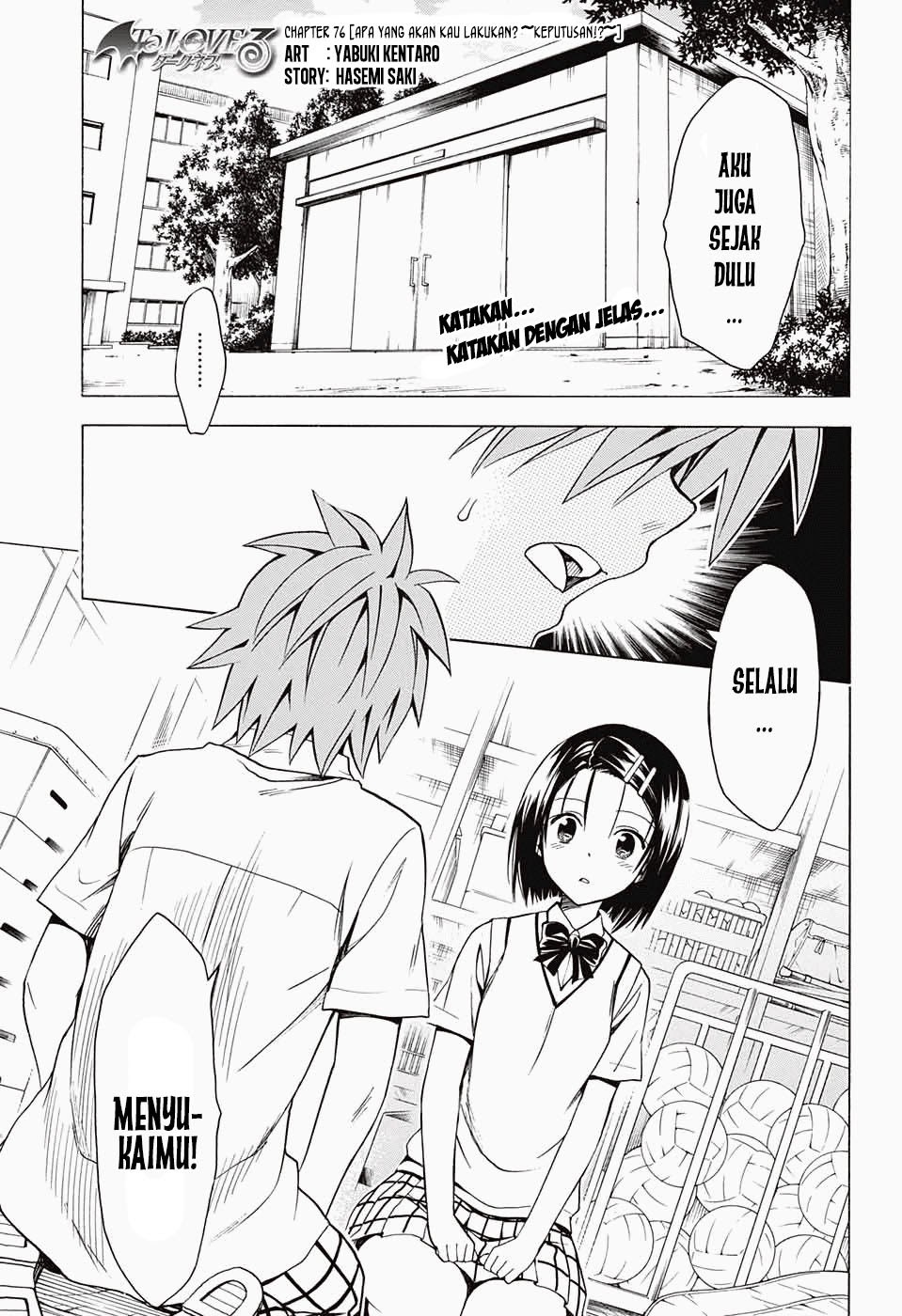 To Love Ru Darkness Chapter 76