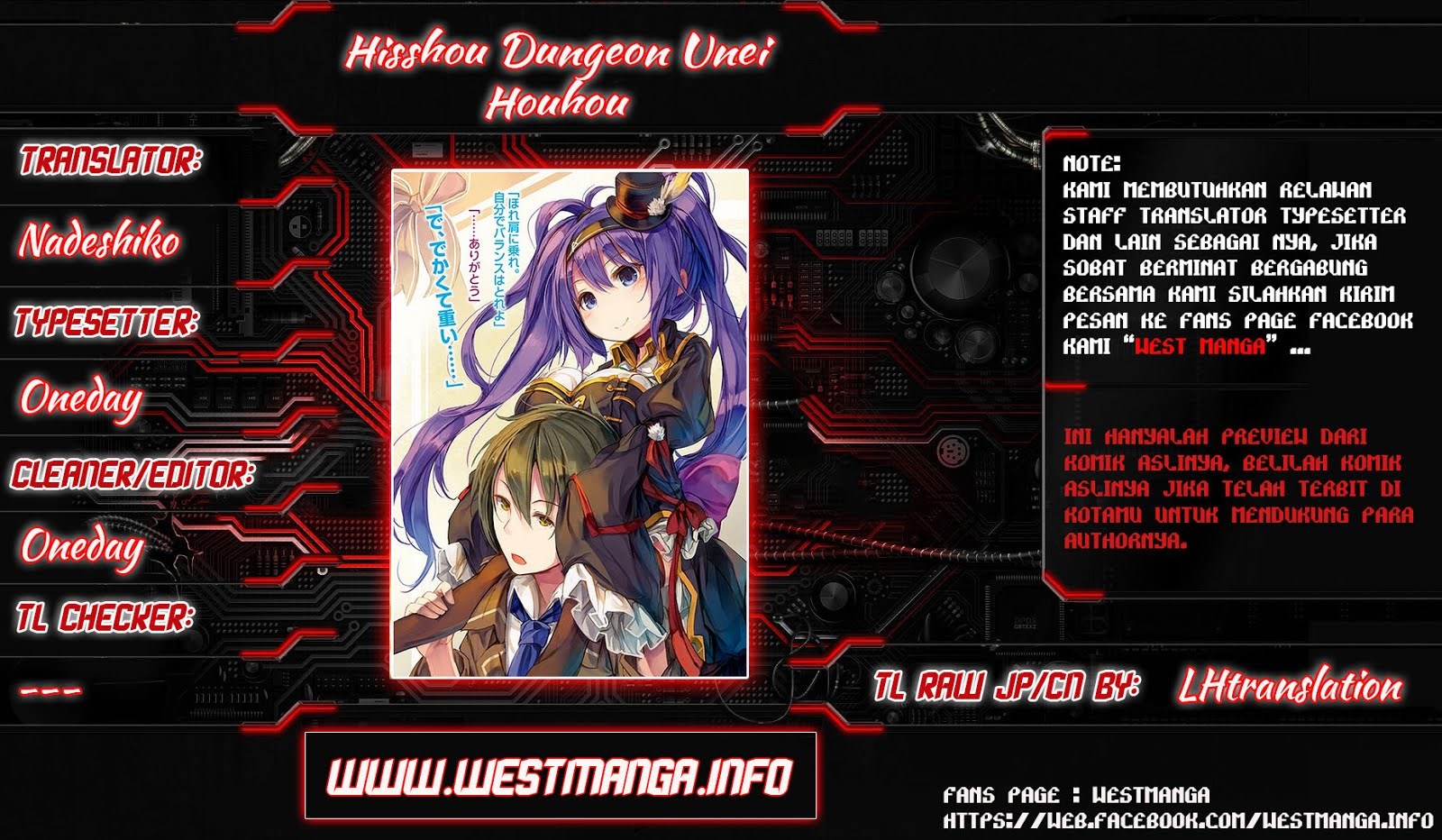 Hisshou Dungeon Unei Houhou Chapter 08