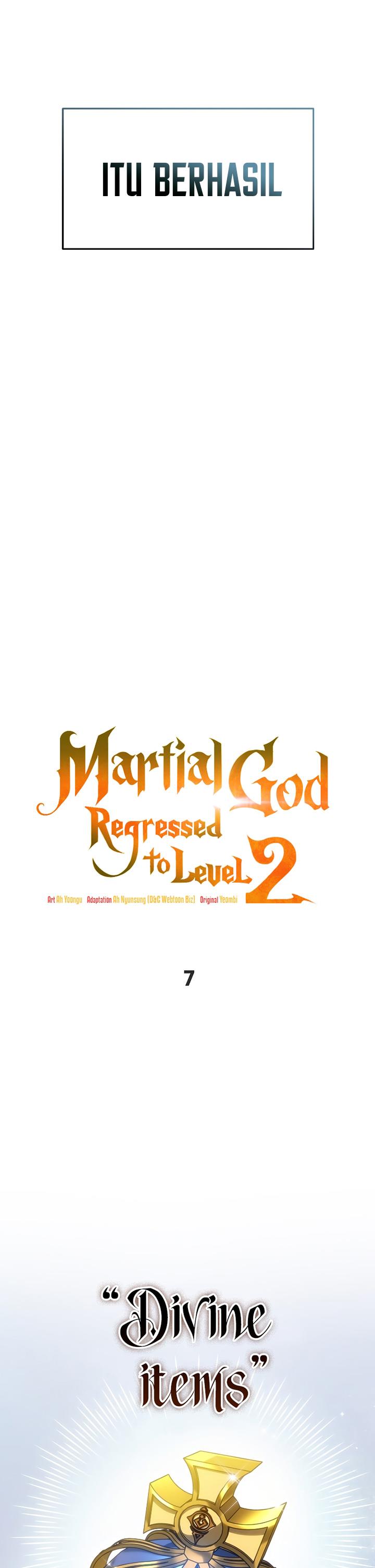 Martial God Regressed to Level 2 Chapter 7