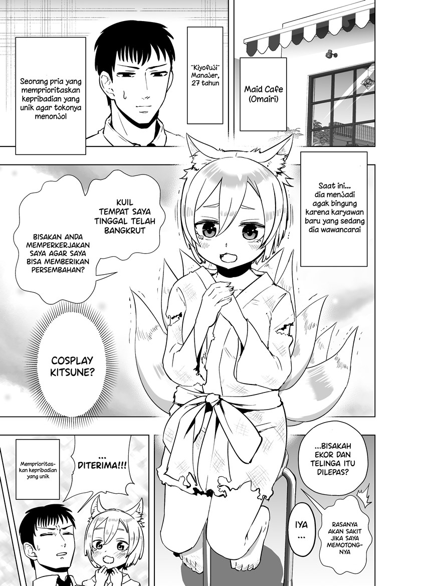 The Homeless Kitsune Came To A Maid Cafe For An Interview Chapter 00
