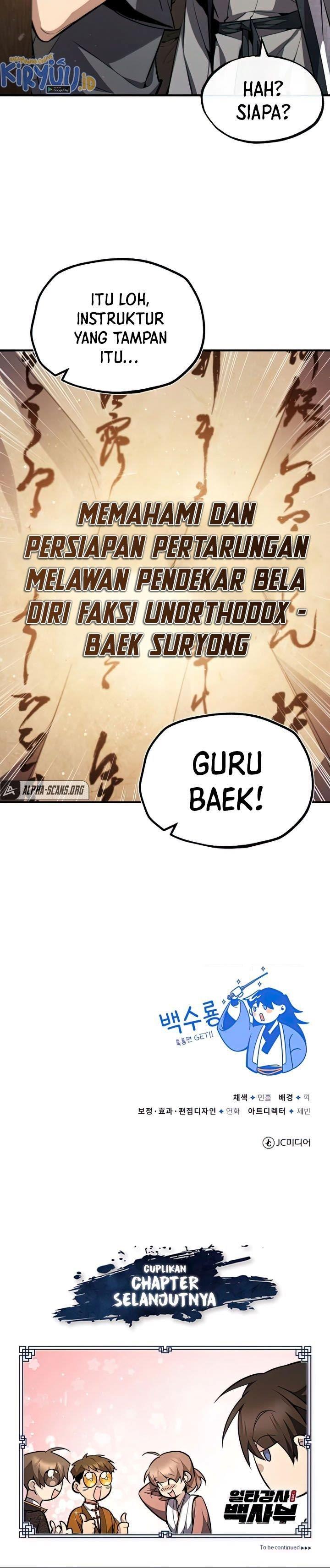 Number One Star Instructor Master Baek Chapter 49