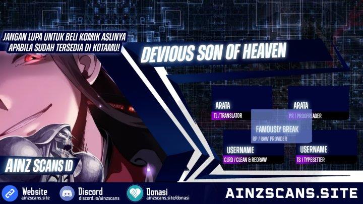 Devious Son Of Heaven Chapter 3
