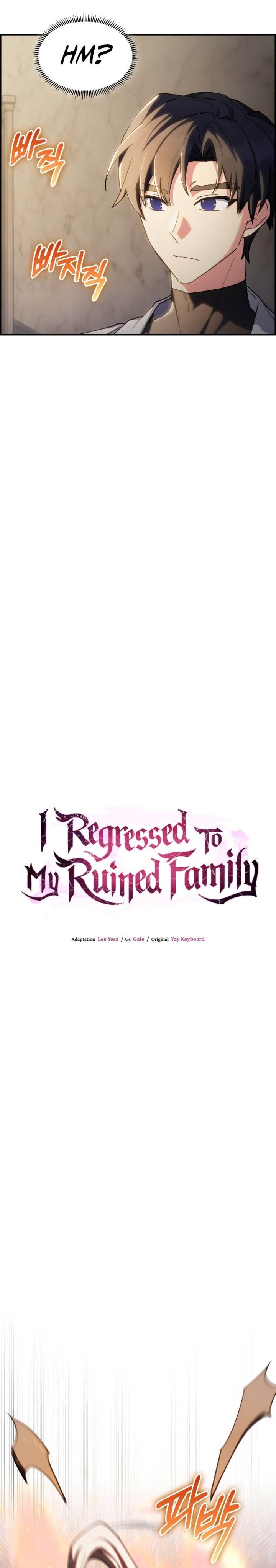 I Regressed to My Ruined Family Chapter 70