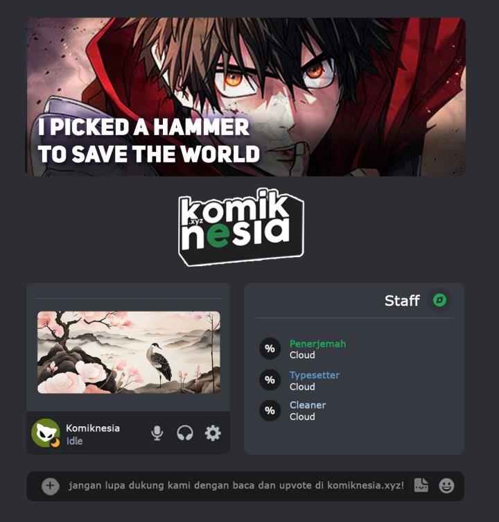 I Picked A Hammer To Save The World Chapter 70