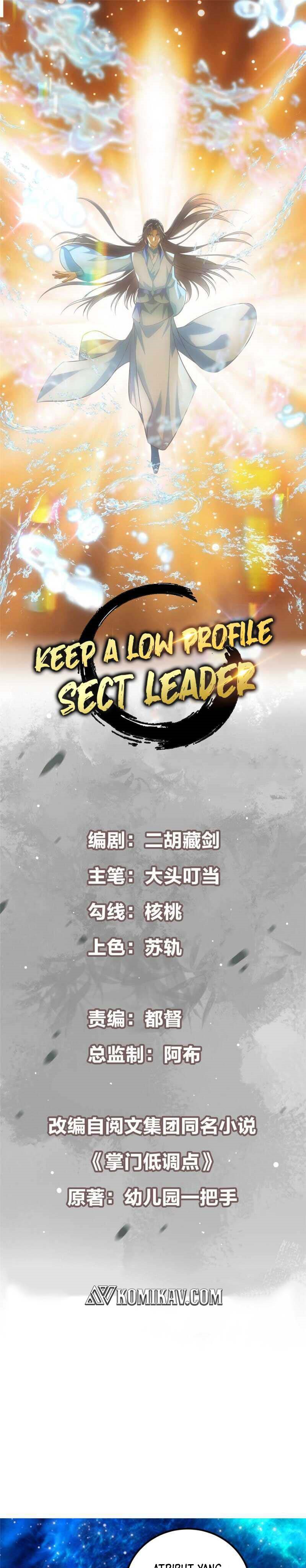 Keep A Low Profile, Sect Leader Chapter 7