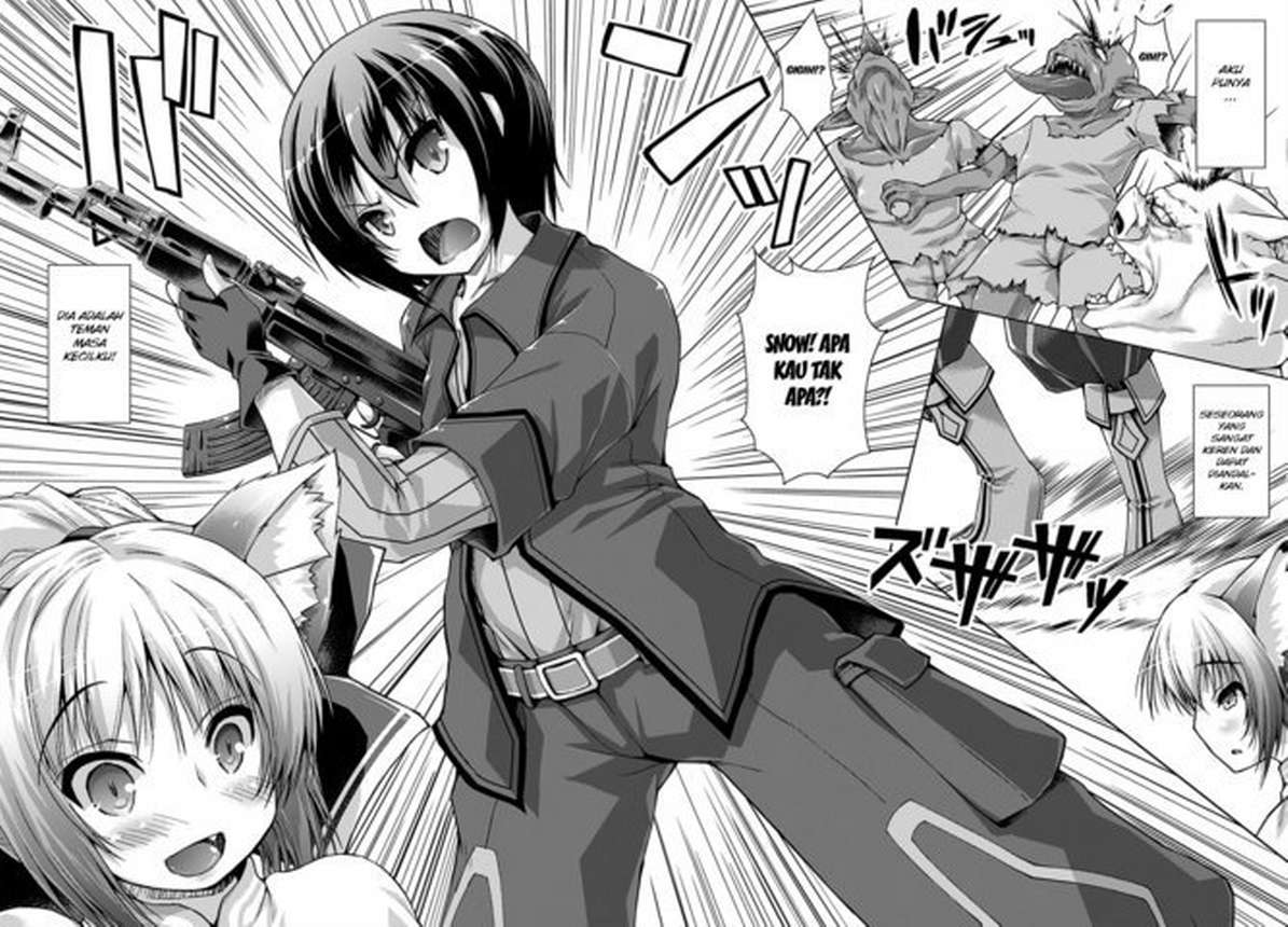 Gunota ga Mahou Sekai ni Tensei Shitara, Gendai Heiki de Guntai Harem o Tsukucchaimashita!? Chapter 08