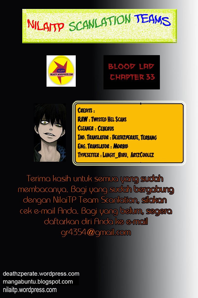 Blood Lad Chapter 33