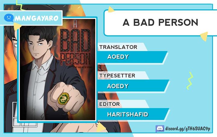 A Bad Person Chapter 37