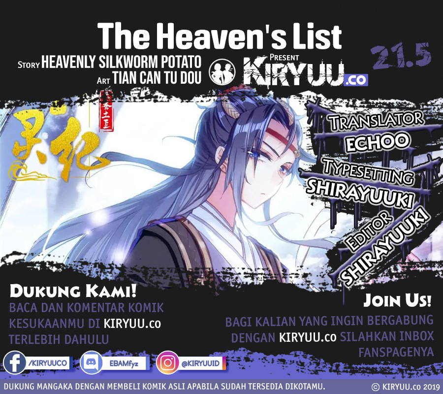 The Heaven’s List Chapter 21.5