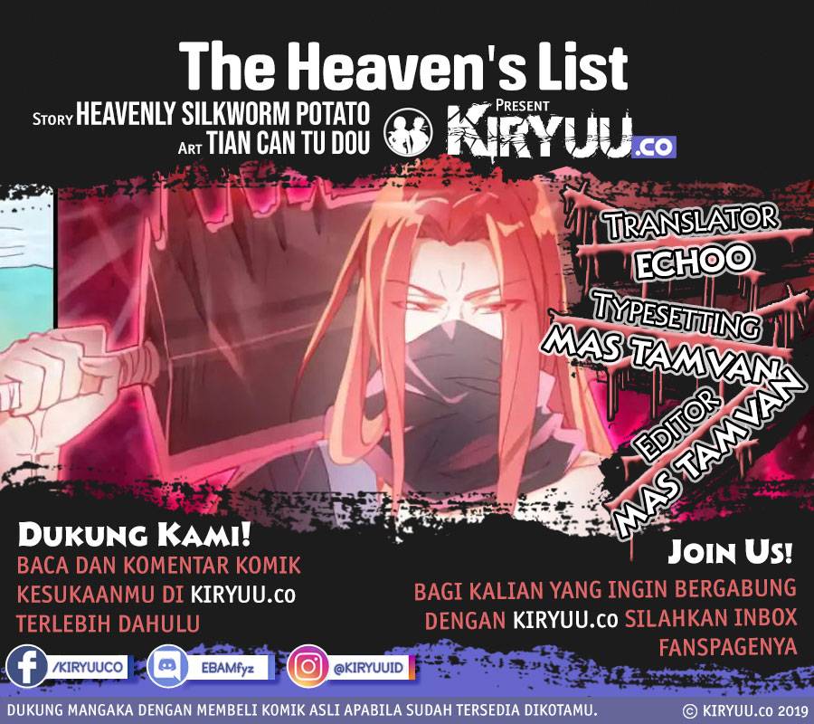 The Heaven’s List Chapter 37.5