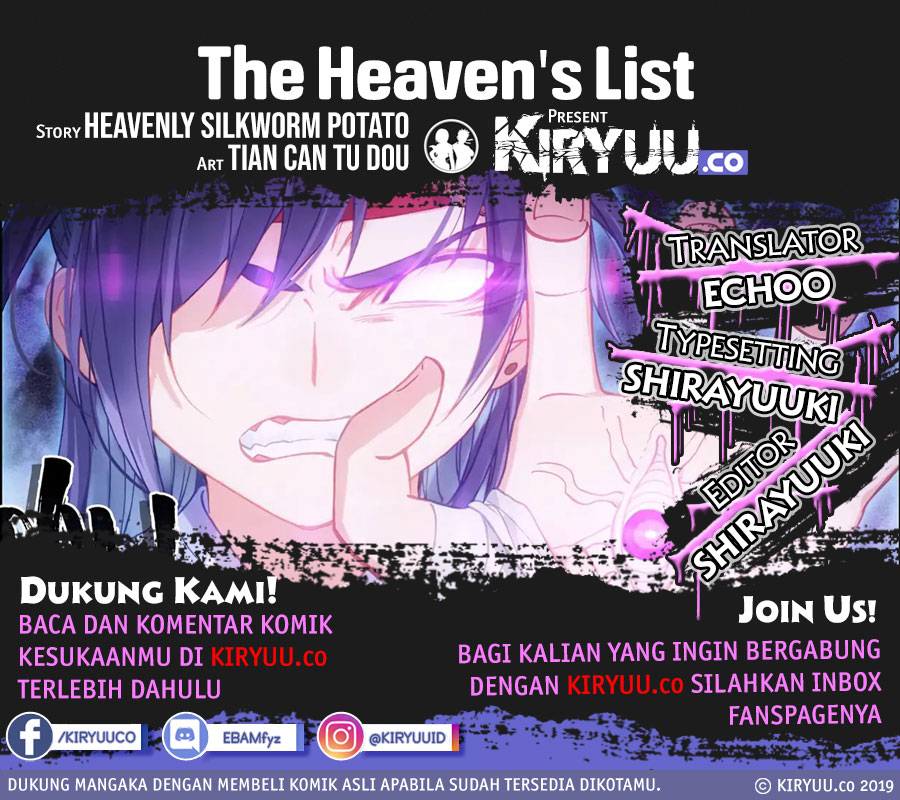 The Heaven’s List Chapter 38.5