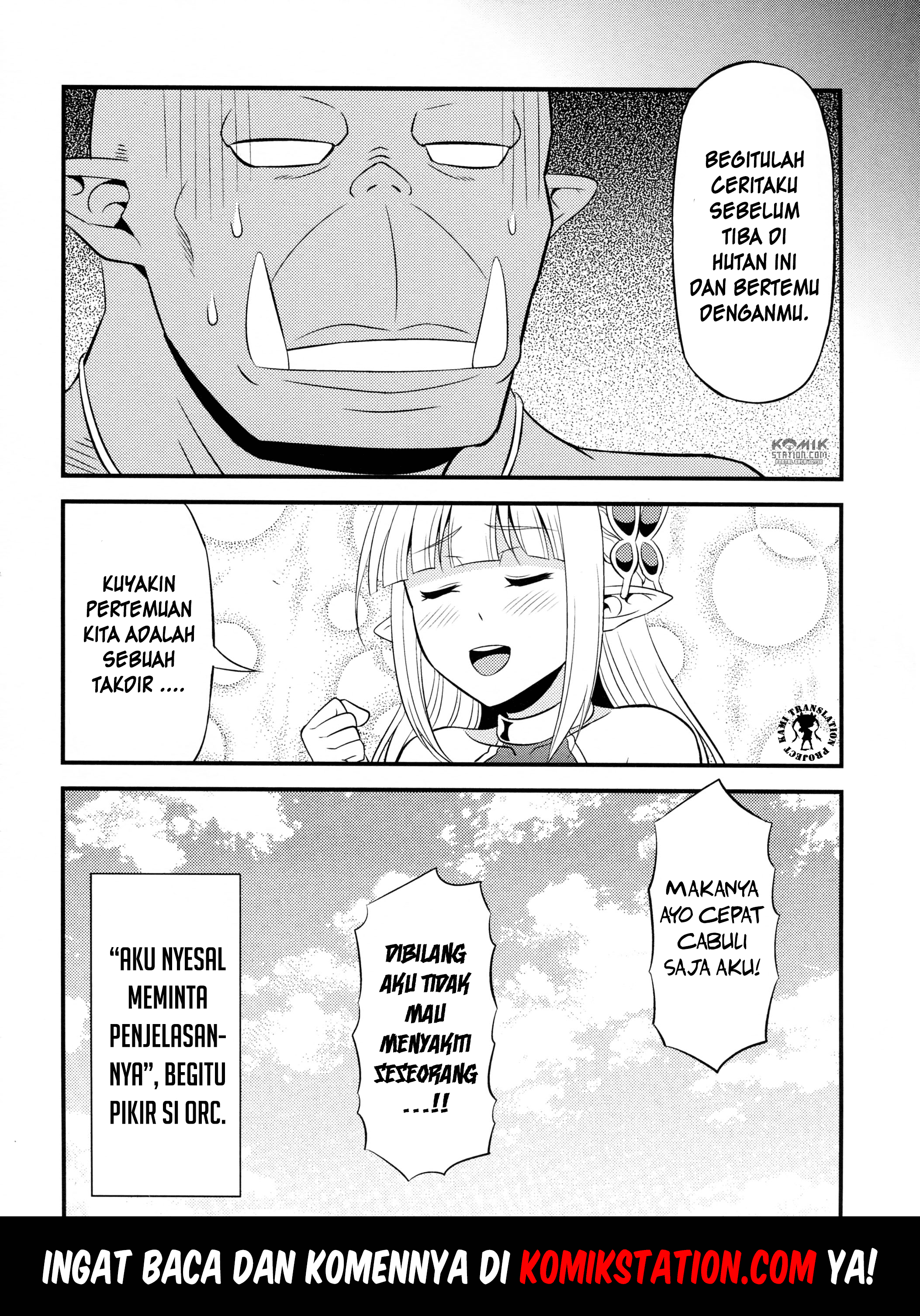 Hentai Elf to Majime Orc Chapter 2.5