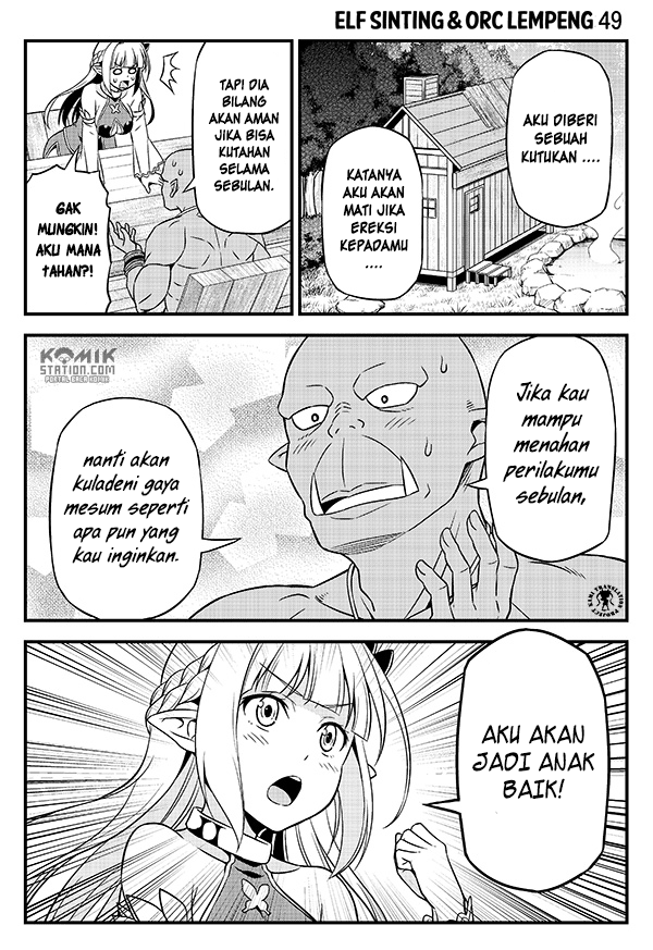Hentai Elf to Majime Orc Chapter 7