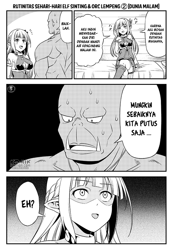 Hentai Elf to Majime Orc Chapter 9.5