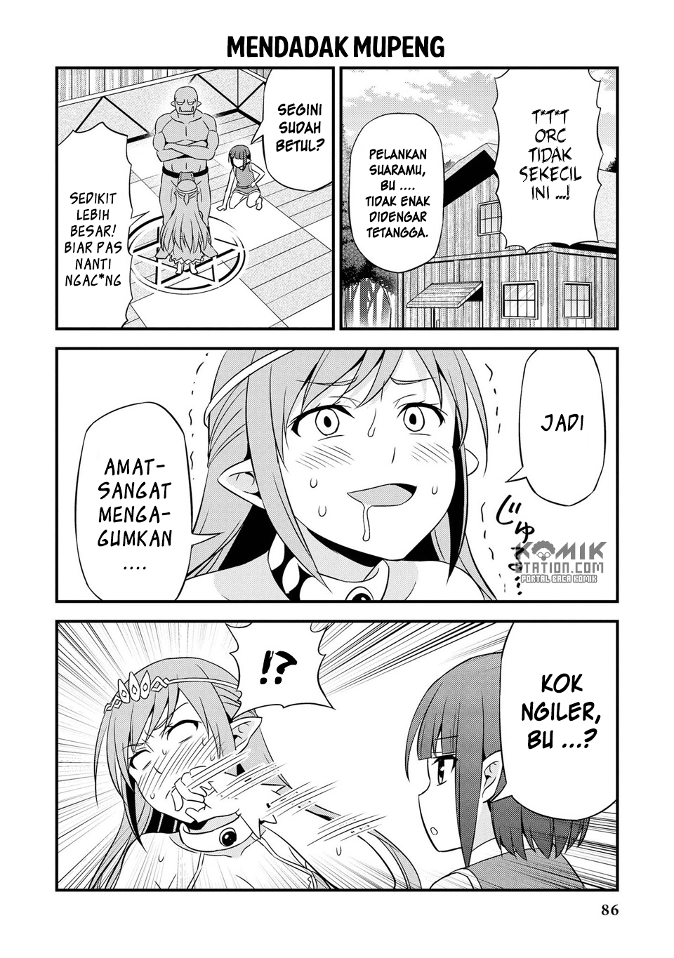 Hentai Elf to Majime Orc Chapter 9.8