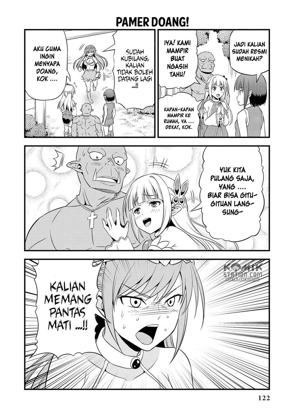 Hentai Elf to Majime Orc Chapter 9.9