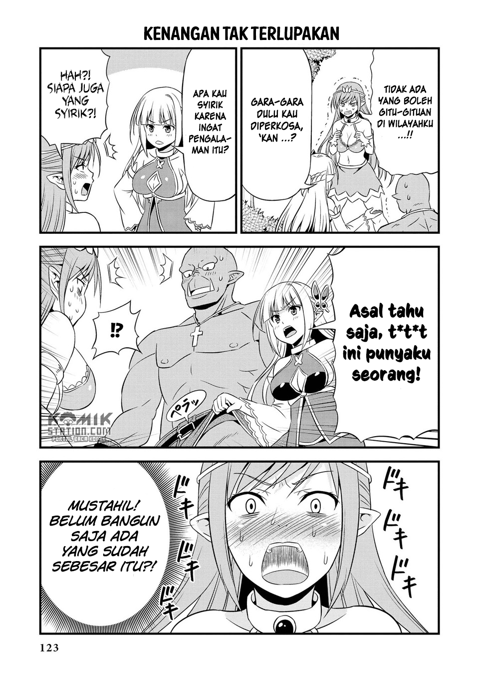 Hentai Elf to Majime Orc Chapter 9.9