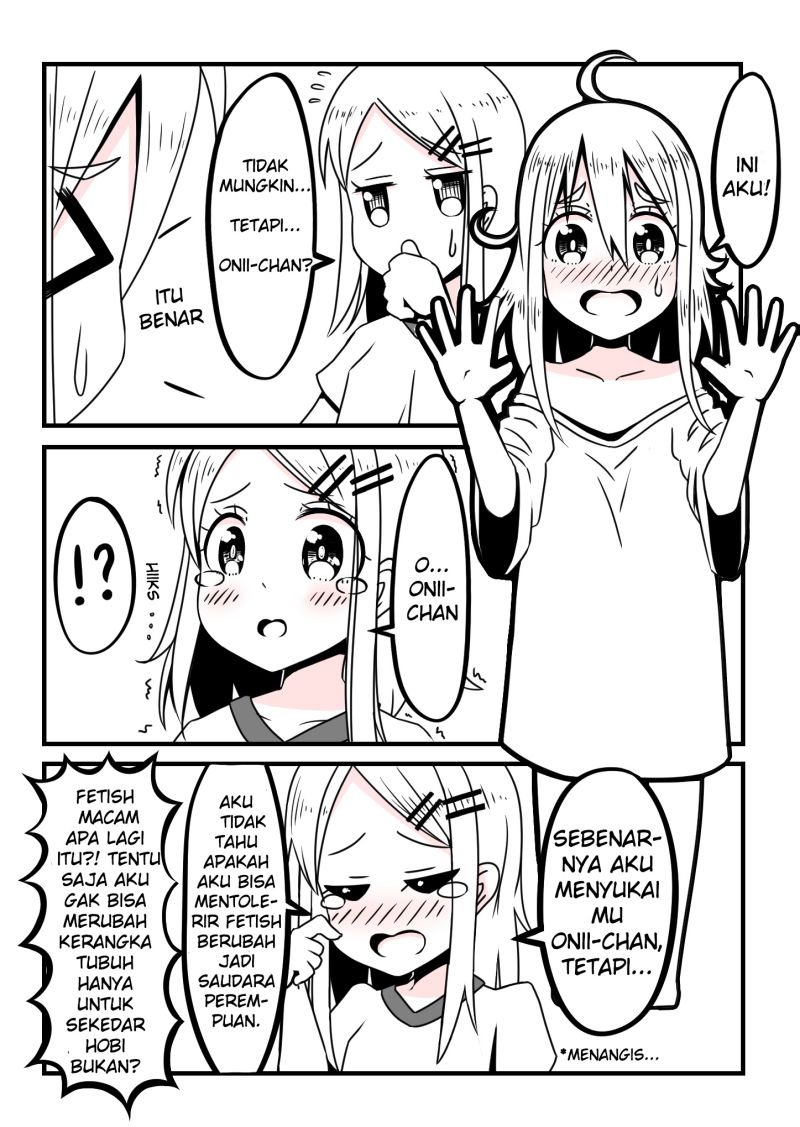 A Story in Which an Older Brother Becomes a Little Sister Chapter 2