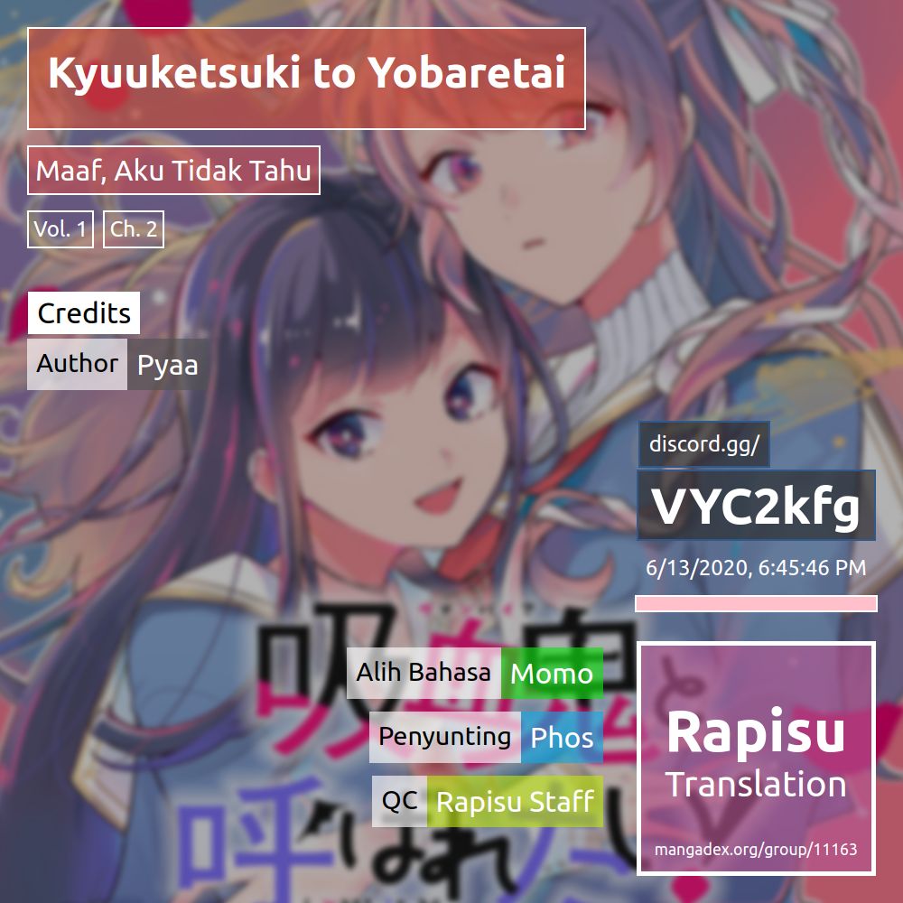 Kyuuketsuki to Yobaretai! Chapter 2