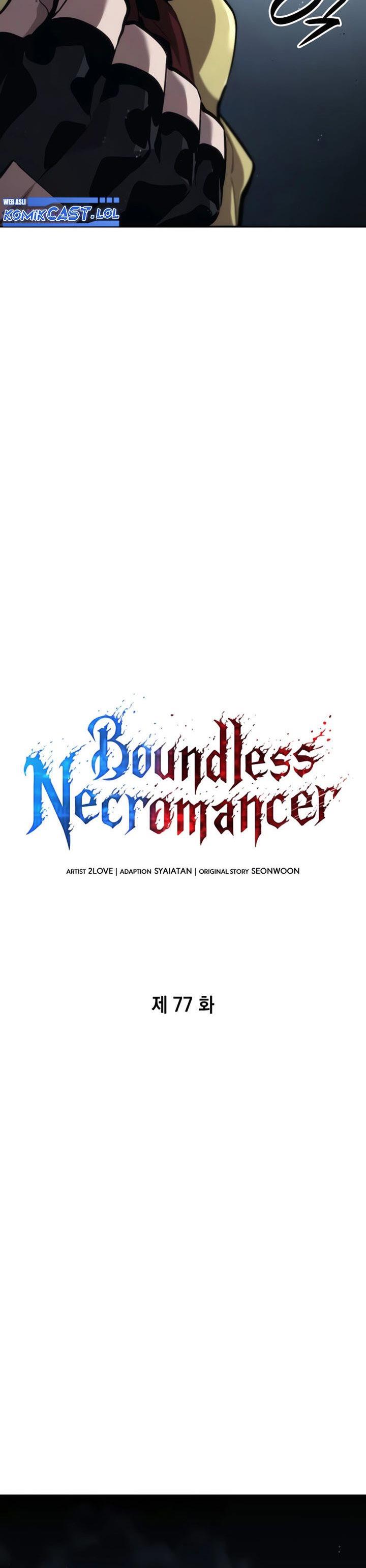 Boundless Necromancer Chapter 77