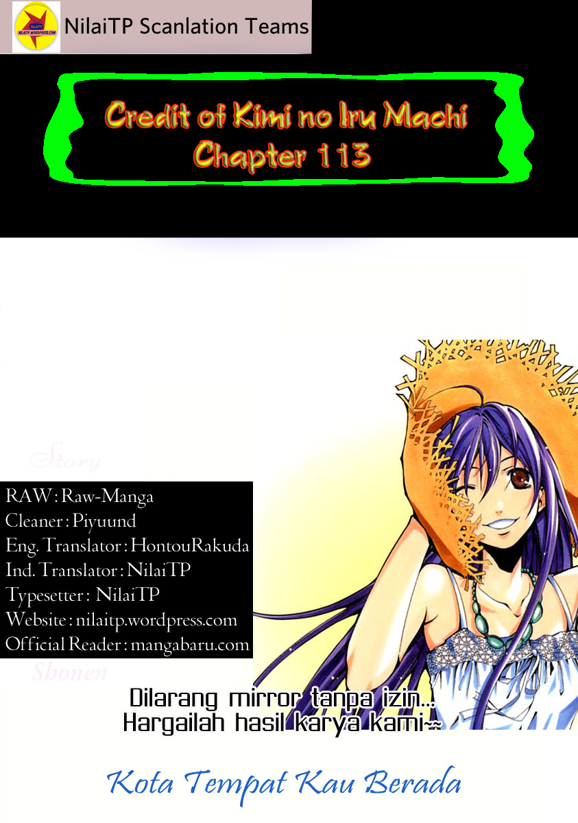 Kimi no Iru Machi Chapter 113