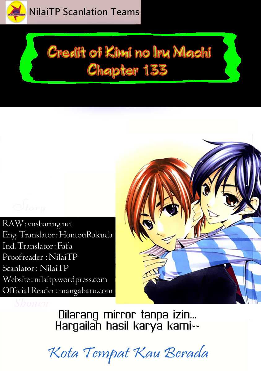 Kimi no Iru Machi Chapter 133