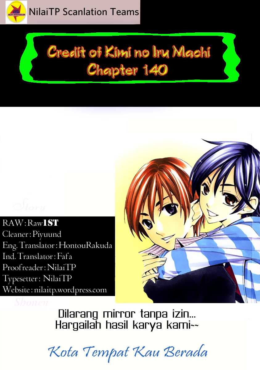 Kimi no Iru Machi Chapter 140