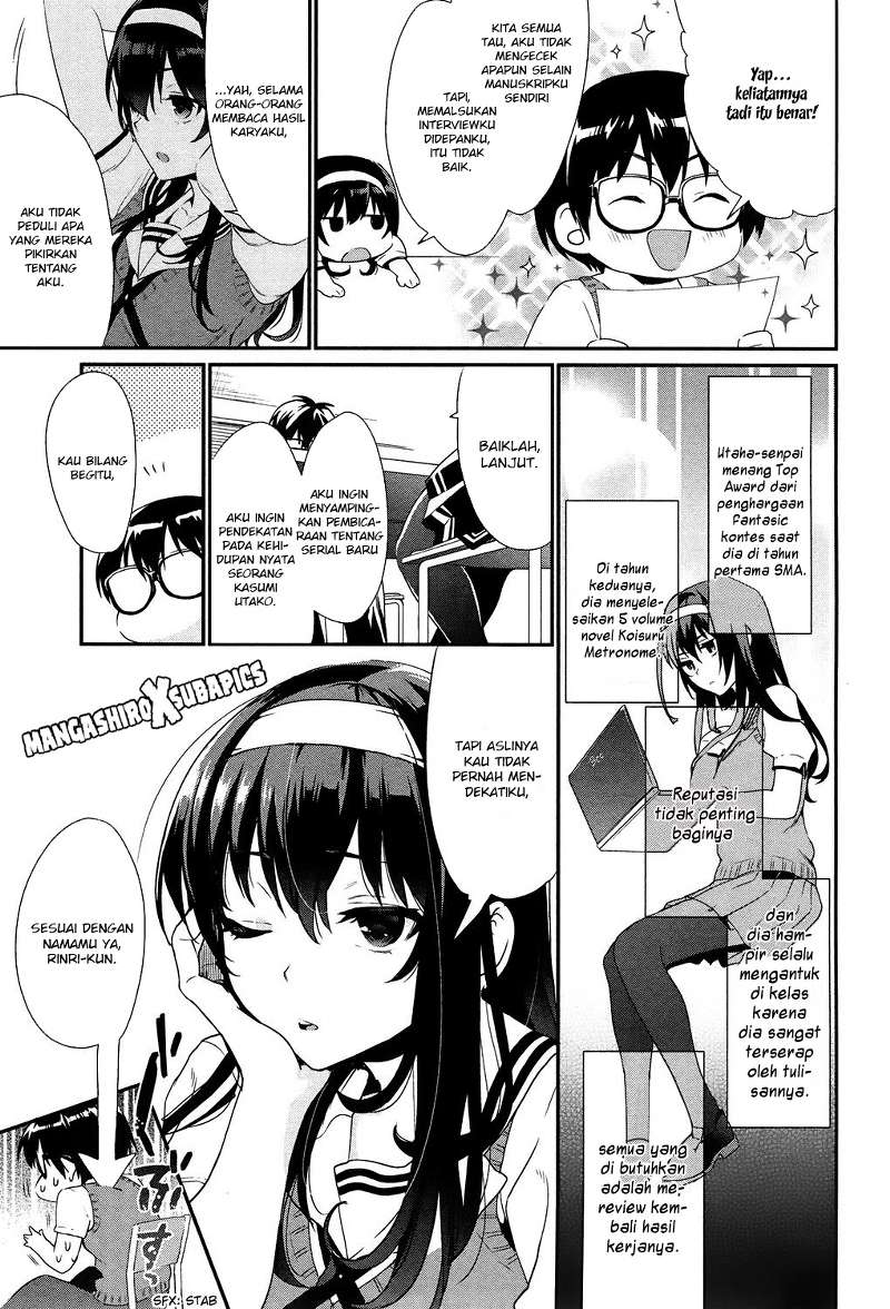 Saenai Kanojo no Sodatekata – Koisuru Metronome Chapter 1